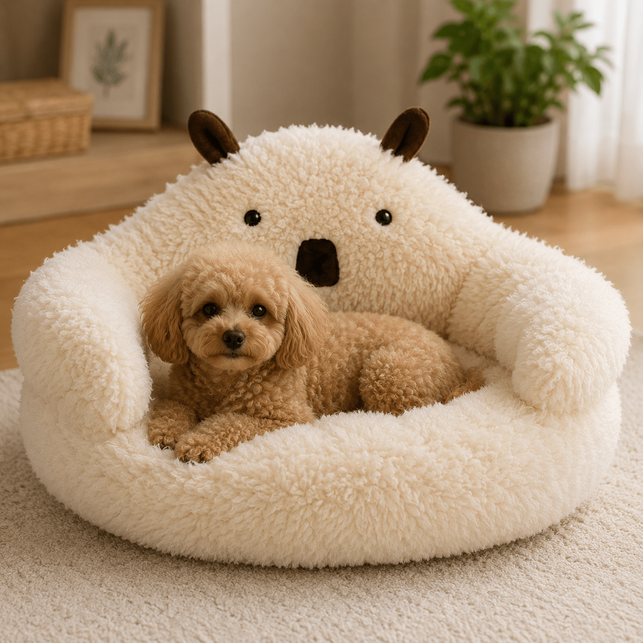 panier chien anti-stress