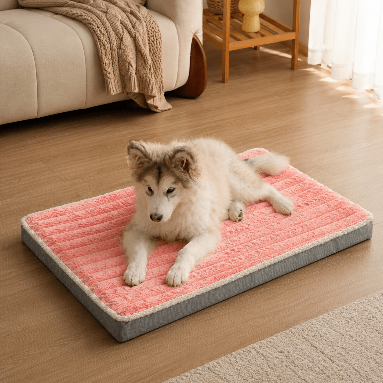 fond panier petit chien lavable