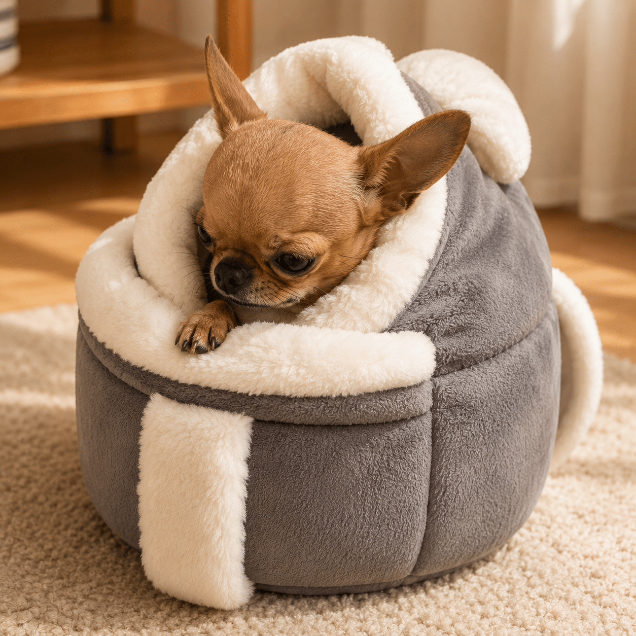 panier de transport chien