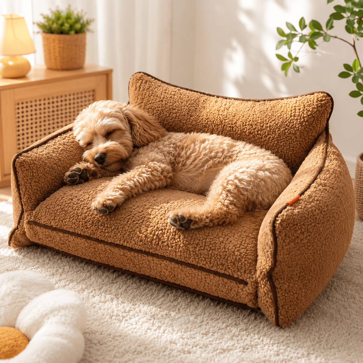 panier pour chien élégant