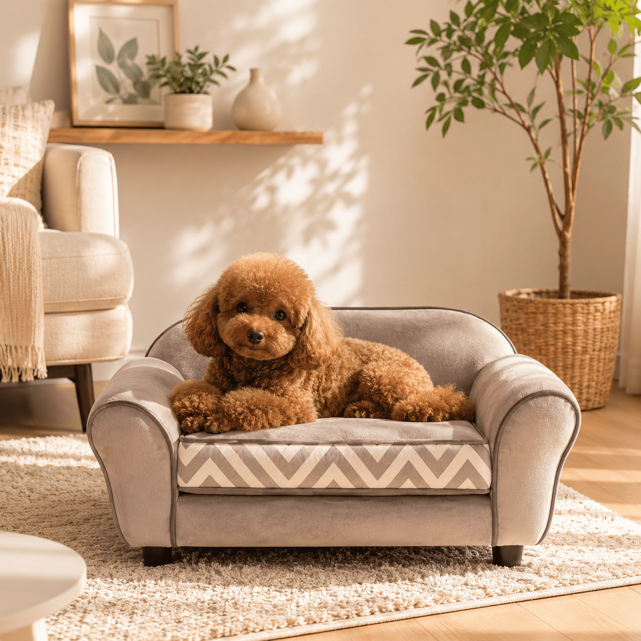 panier pour chien moderne