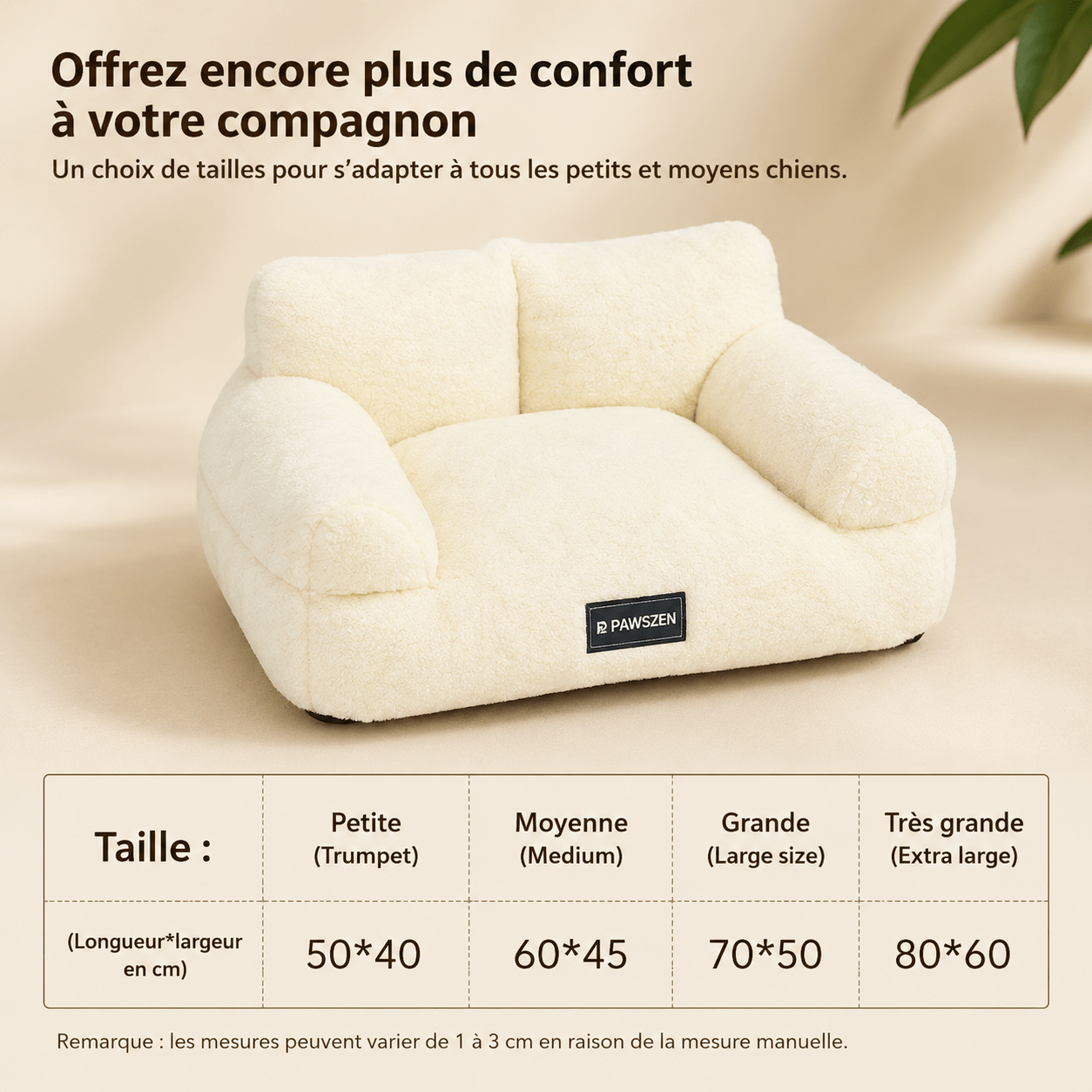 panier lavable pour chien