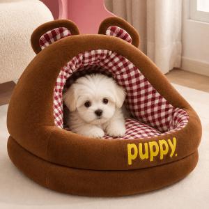panier design pour petit chien