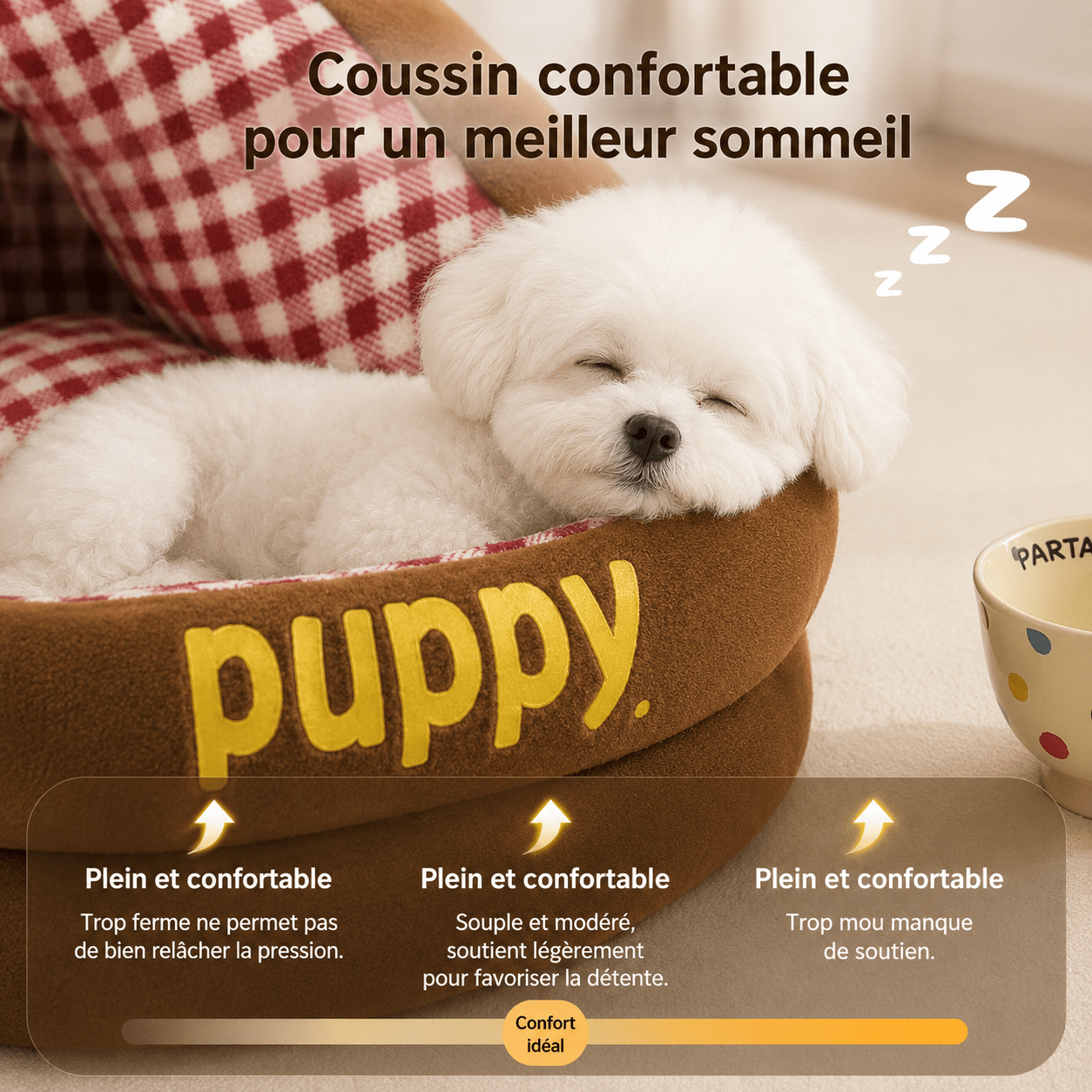 accessoire confortable pour chiens