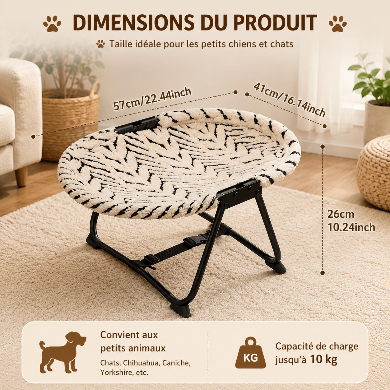panier chien chic