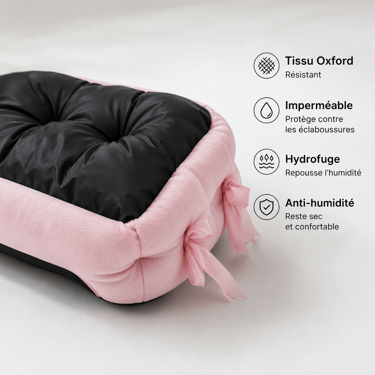 panier élégant pour chien