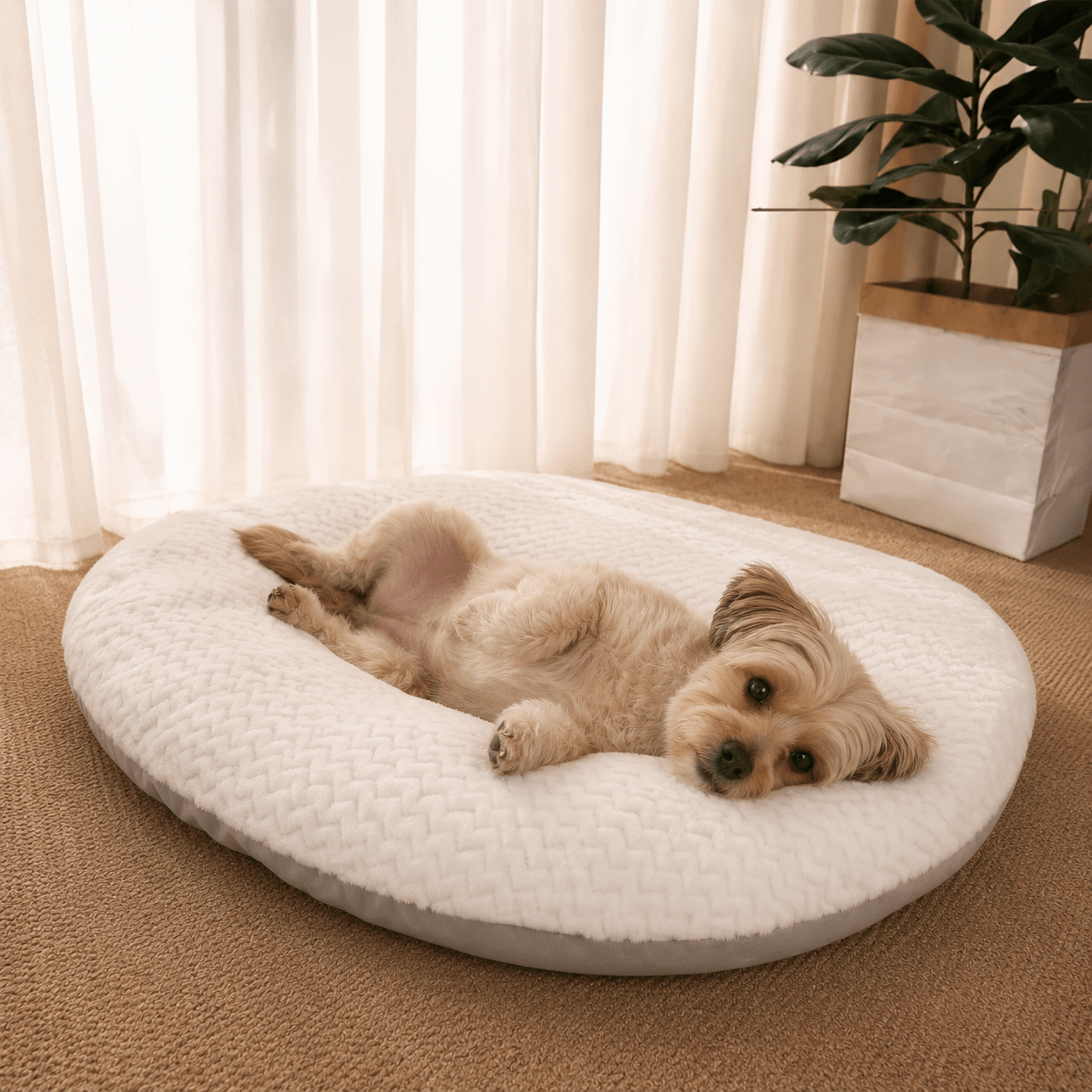 coussin chien confort