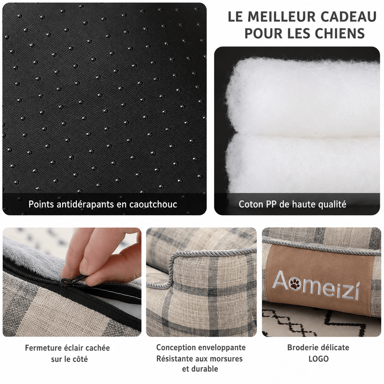 panier de chien confortable