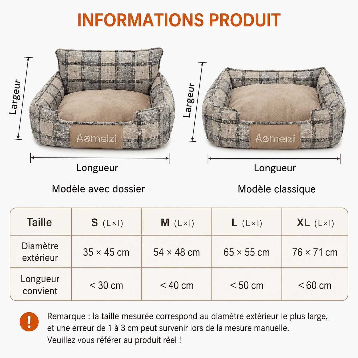 panier pour chien moderne