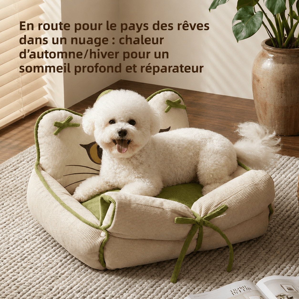 panier chien lavable