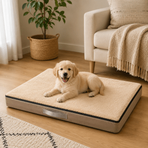 panier à mémoire de forme pour chien