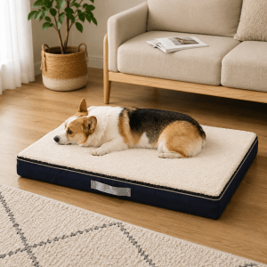 panier pour chien à mémoire de forme