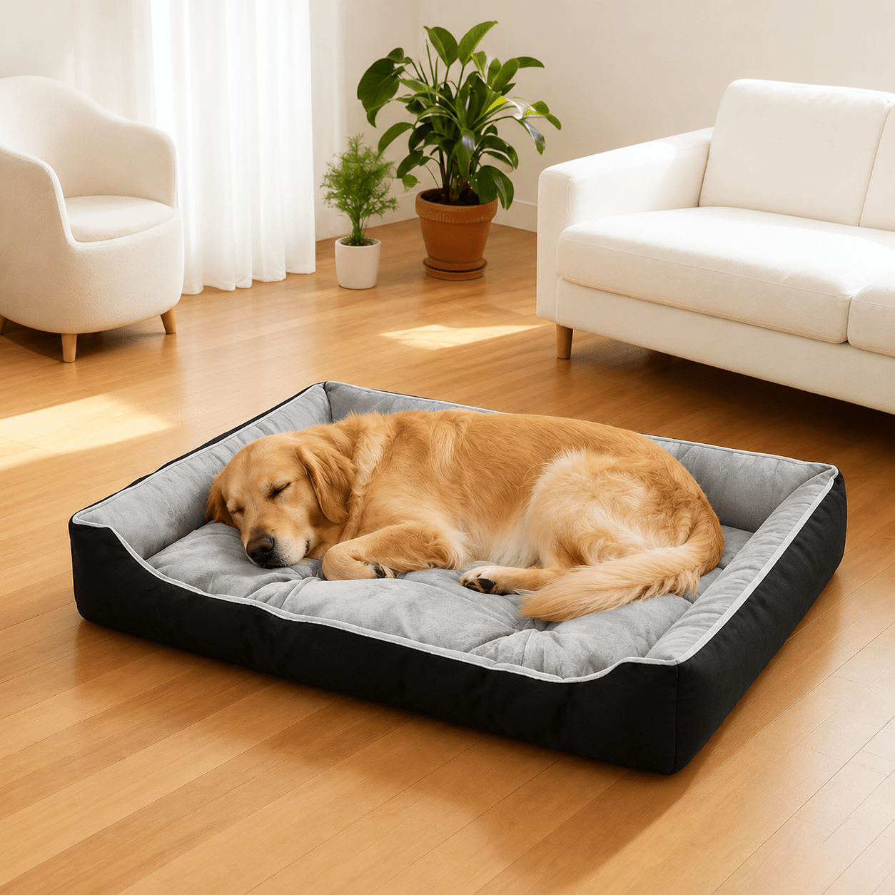 panier chien anti stress XXL