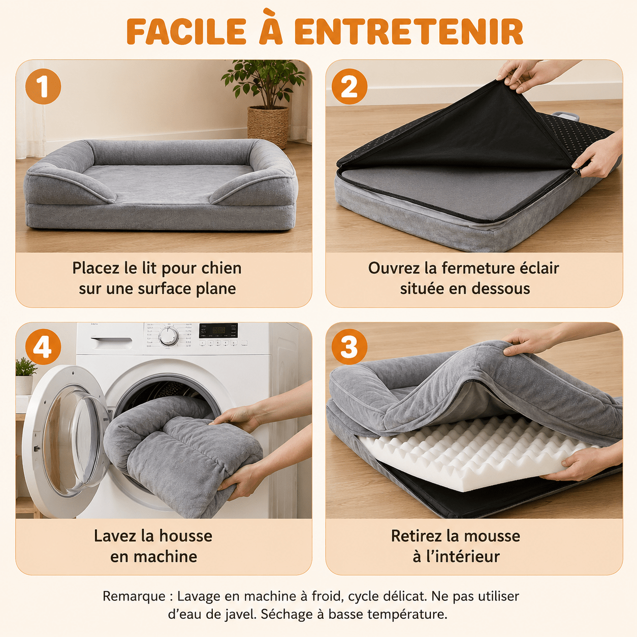 panier durable pour chien