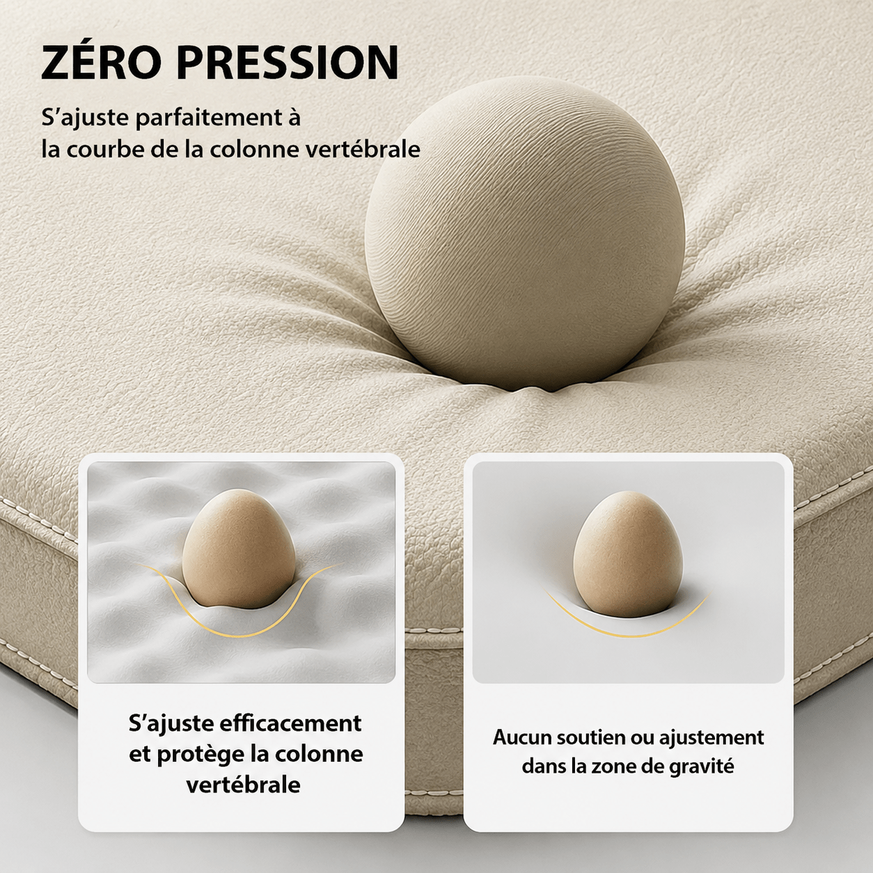 lit de repos pour chien en cuir