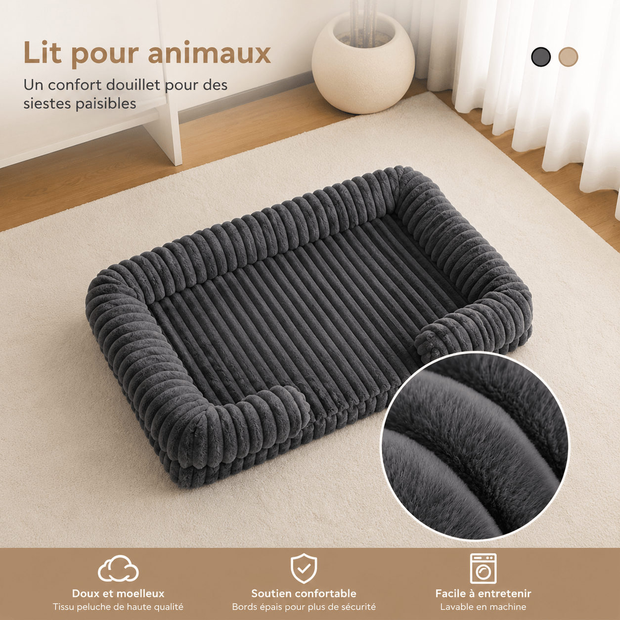 décoration panier chien
