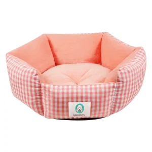 panier chien so design rose