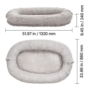 panier orthopédique à mémoire de forme pour chien