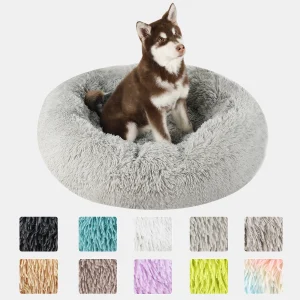 panier chien rond doux