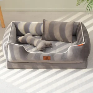 panier pour grand chien taupe