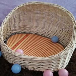 grand panier en osier pour chien