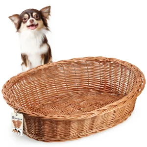 panier chien osier