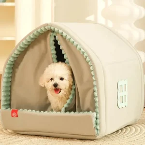 Panier maison pour chien original