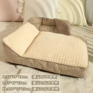 panier chien tissu durable
