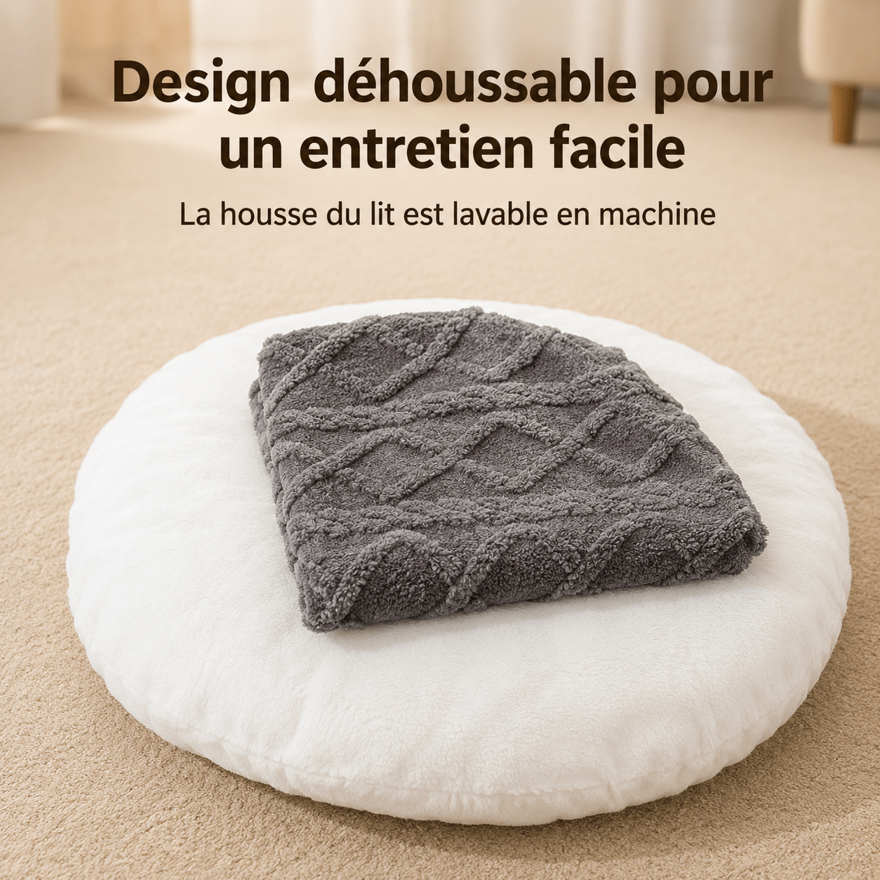 panier moelleux chien