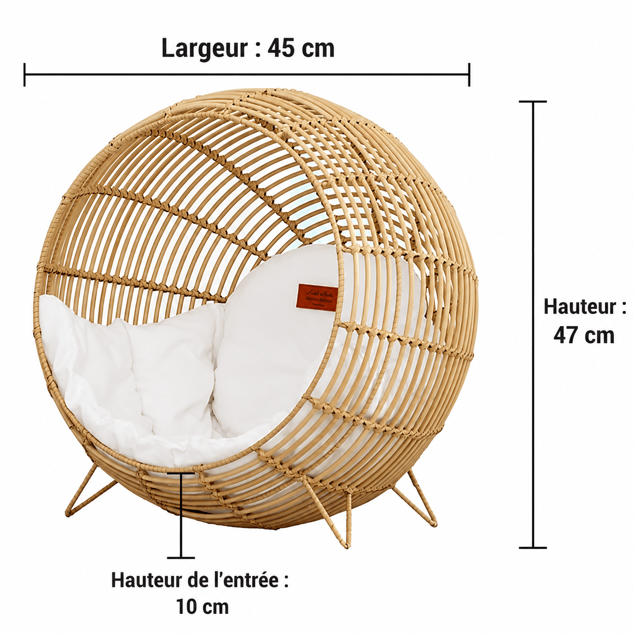 luxe panier chien