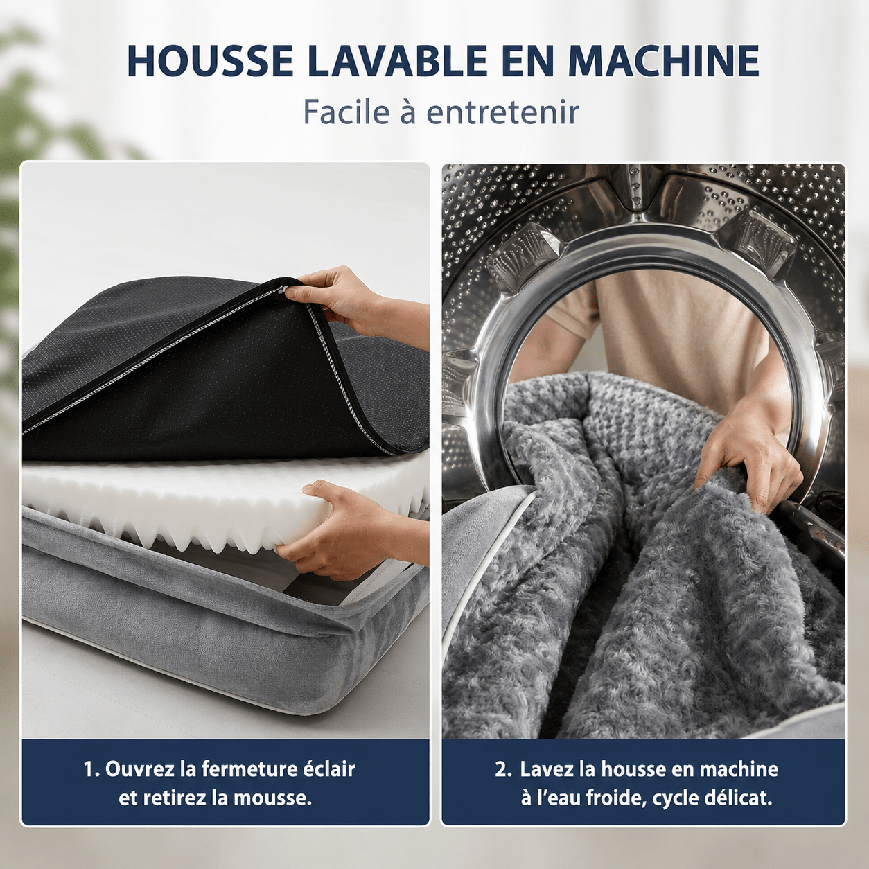 confort optimal pour grand chien