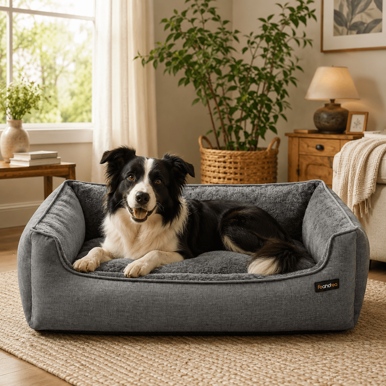 panier grand chien déhoussable