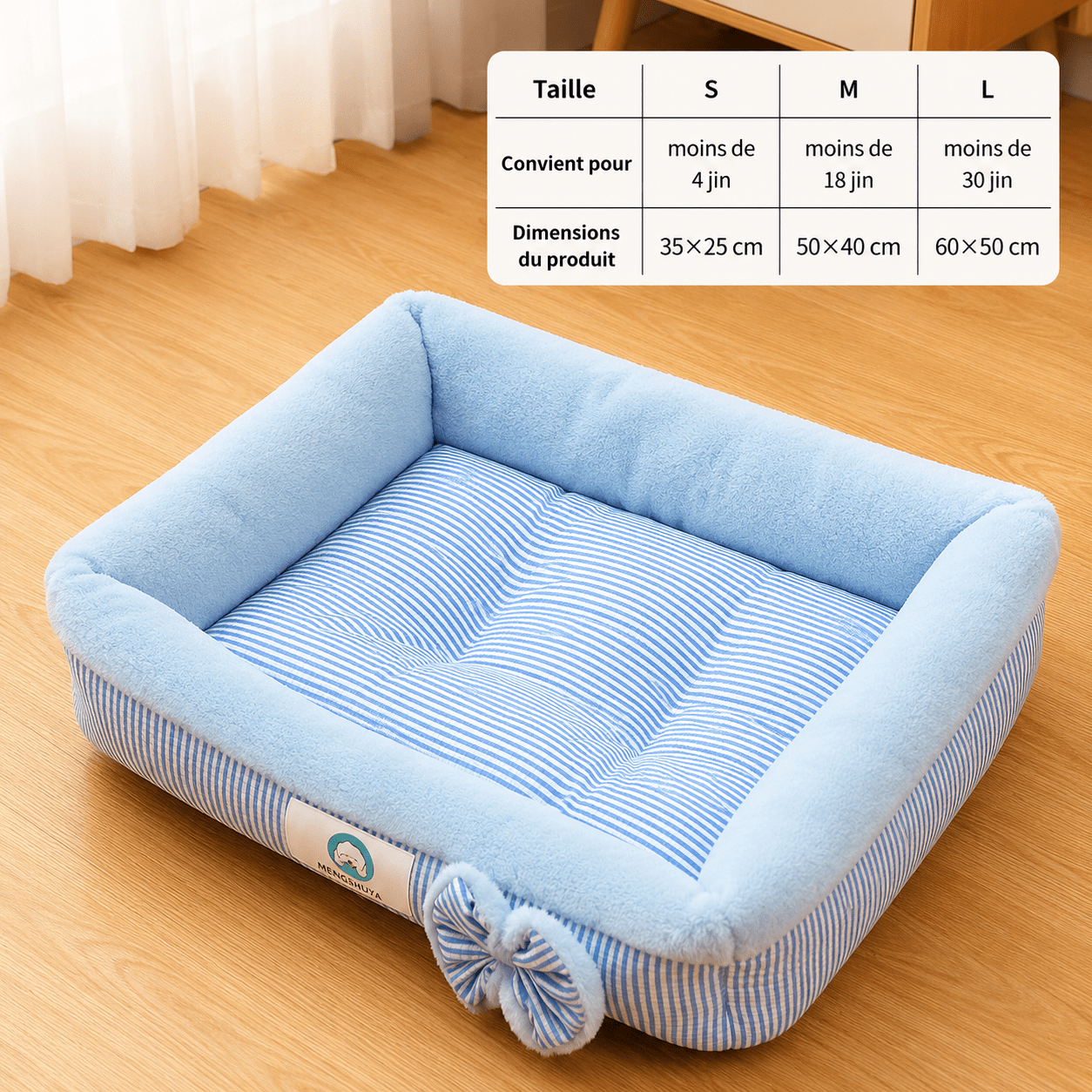 panier pour chien chic et confortable