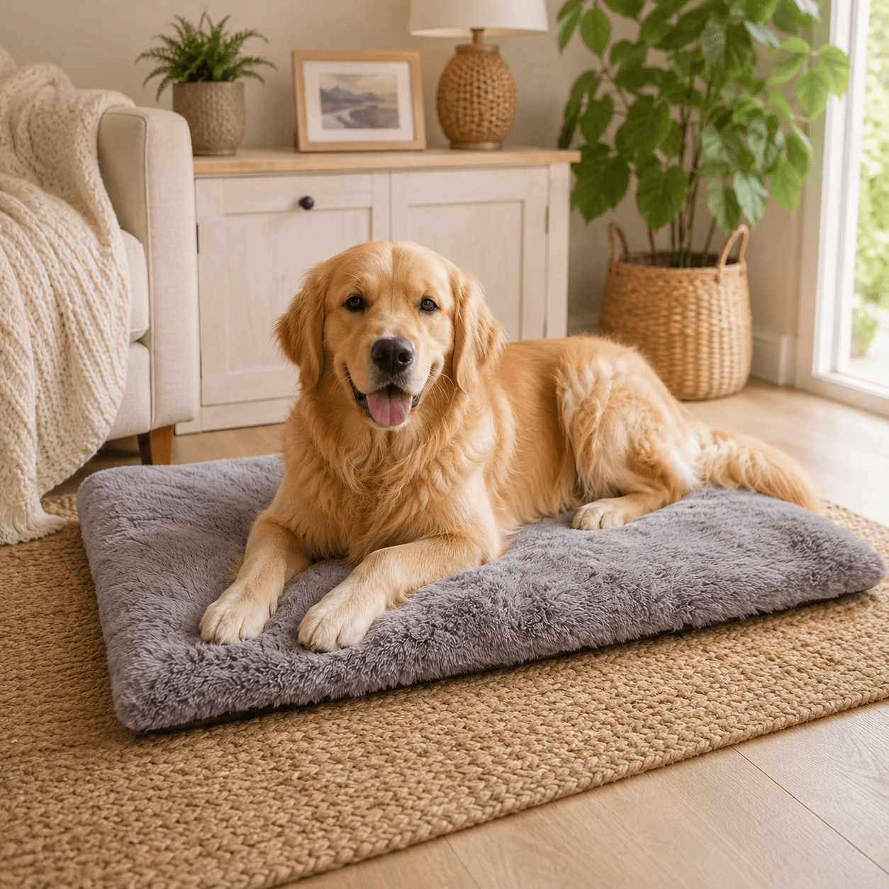 coussin panier chien grande taille