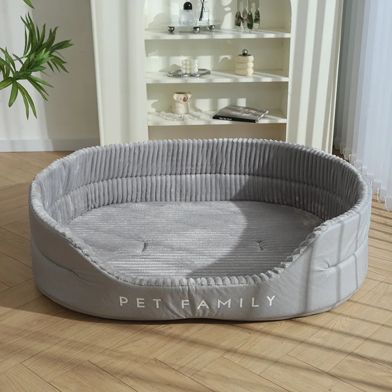 panier gris pour chien