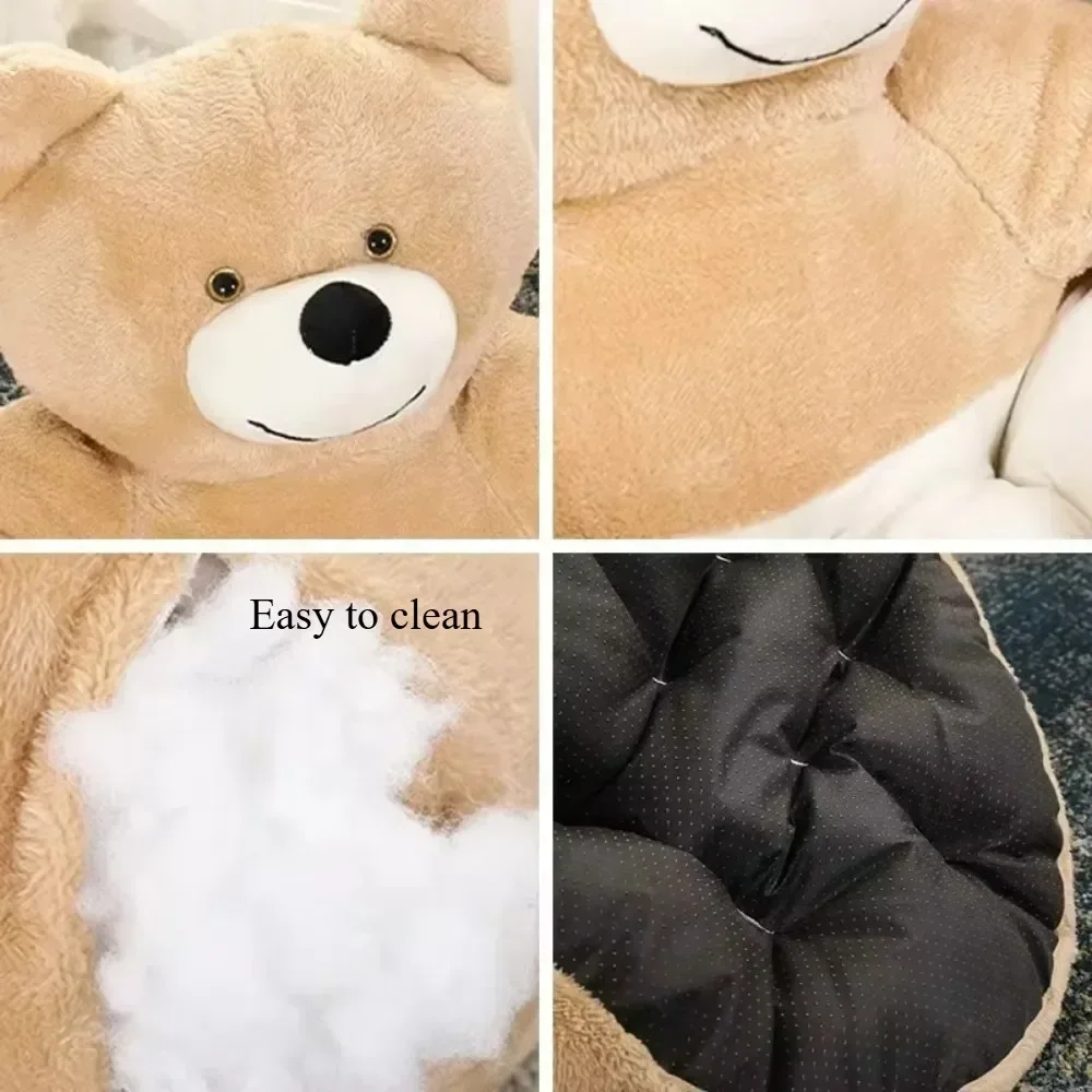 Panier style teddy bear